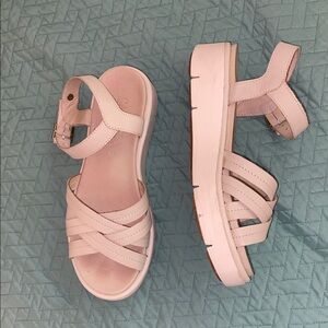 Carmela shoes Platform Strappy Sandals in Off White Size 37